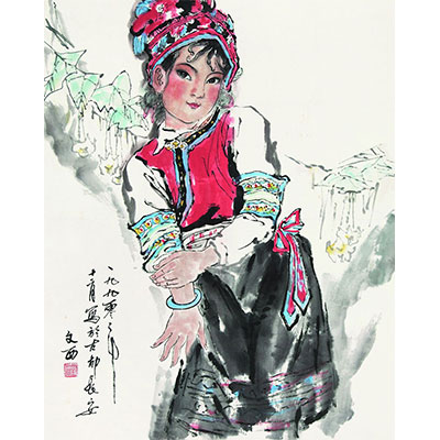 陕北姑娘