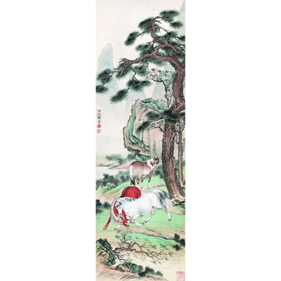 松下三骏图