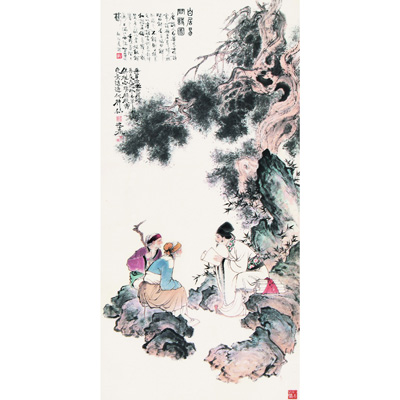 白居易词意图