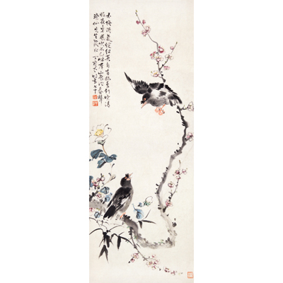喜上眉梢
